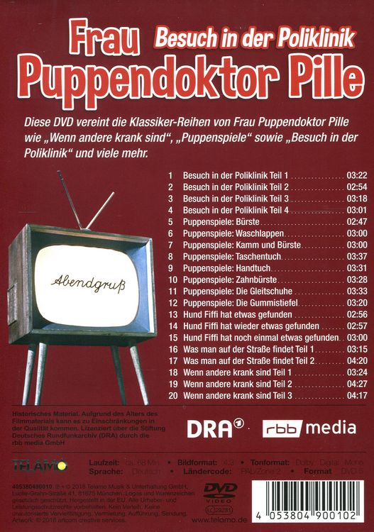 Produktbild: Unser Sandm&auml;nnchen - Frau Puppendoktor Pille: Besuch in der Poliklinik
