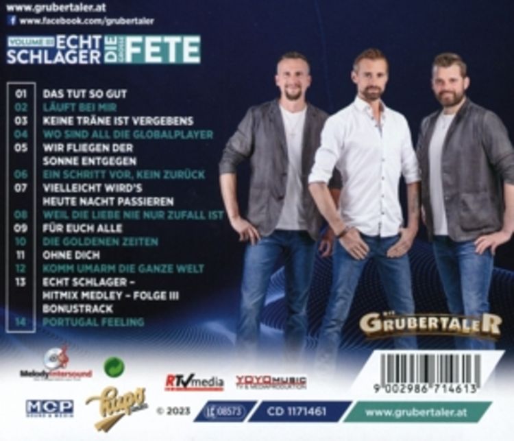 Produktbild: Echt Schlager,die gro&aacute;e Fete - Volume III