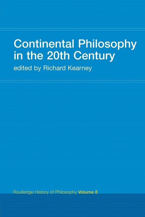 Produktbild: Continental Philosophy in the 20th Century
