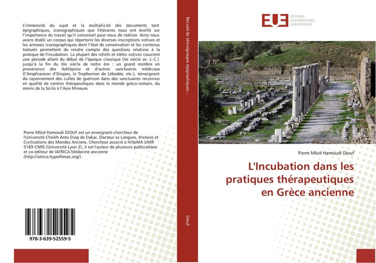 Produktbild: L'Incubation dans les pratiques th&eacute;rapeutiques en Gr&egrave;ce ancienne