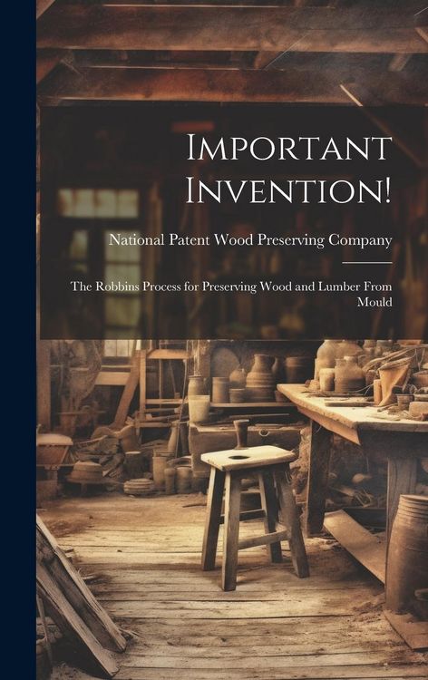 Produktbild: Important Invention!: The Robbins Process for Preserving Wood and Lumber From Mould