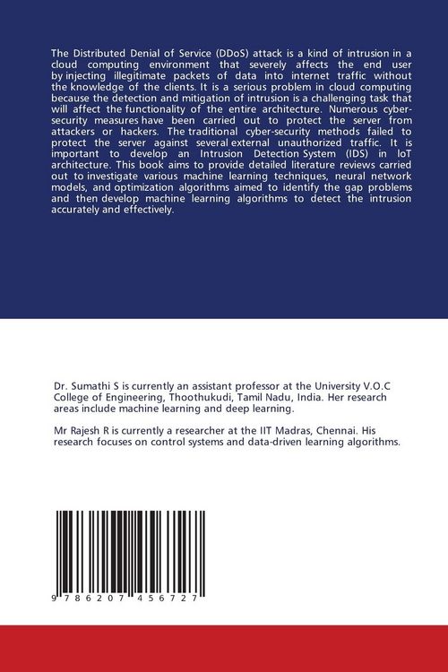 Produktbild: Hybrid Machine Learning and Meta-Heuristic Algorithms for DDOS Attack