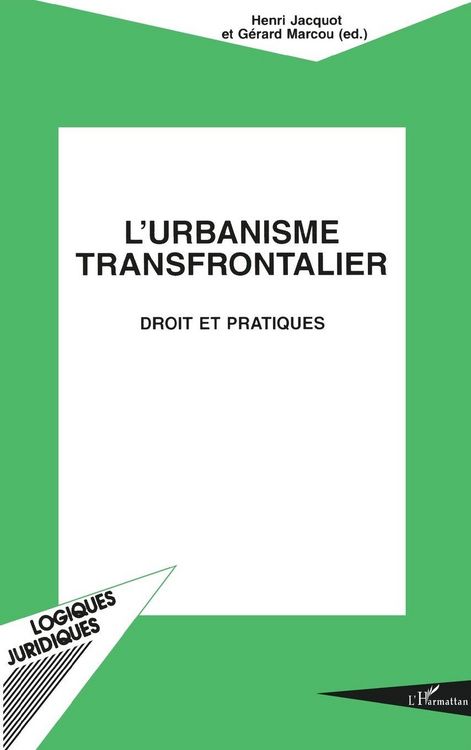 Produktbild: L'urbanisme Transfrontalier