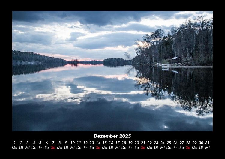 Produktbild: Die Seen der Erde 2025 Fotokalender DIN A3