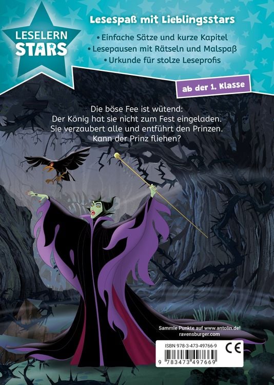Produktbild: Leselernstars: Disney Villains - Die b&ouml;se Fee