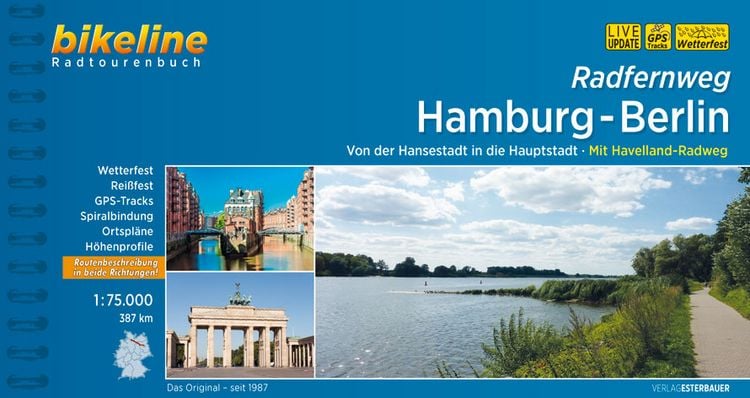 Produktbild: Radfernweg Hamburg-Berlin
