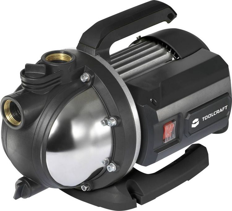 Produktbild: TOOLCRAFT JGP110063INOX Gartenpumpe 7000 l/h 48m