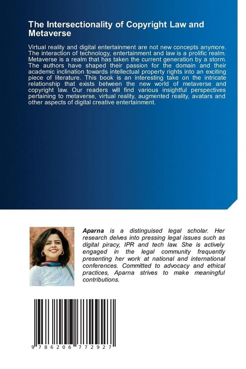 Produktbild: The Intersectionality of Copyright Law and Metaverse