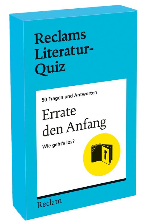Produktbild: Errate den Anfang. Wie geht&rsquo;s los? 50 Fragen und Antworten f&uuml;r B&uuml;chermenschen