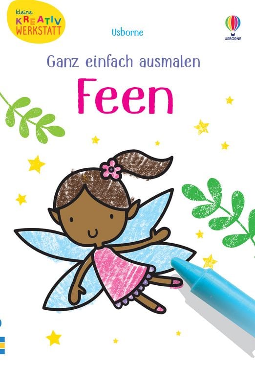 Produktbild: Kleine Kreativ-Werkstatt &ndash; Mein Ganz-einfach-Ausmalen-Koffer: Feen, Meerjungfrauen, Einh&ouml;rner