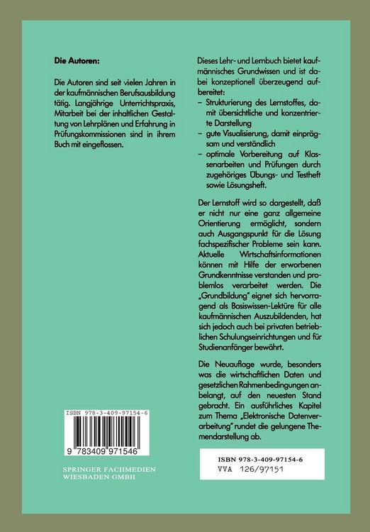 Produktbild: Grundbildung f&uuml;r Kaufleute