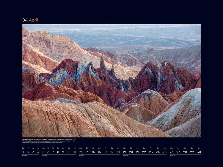 Produktbild: Farben der Erde - KUNTH Wandkalender 2027