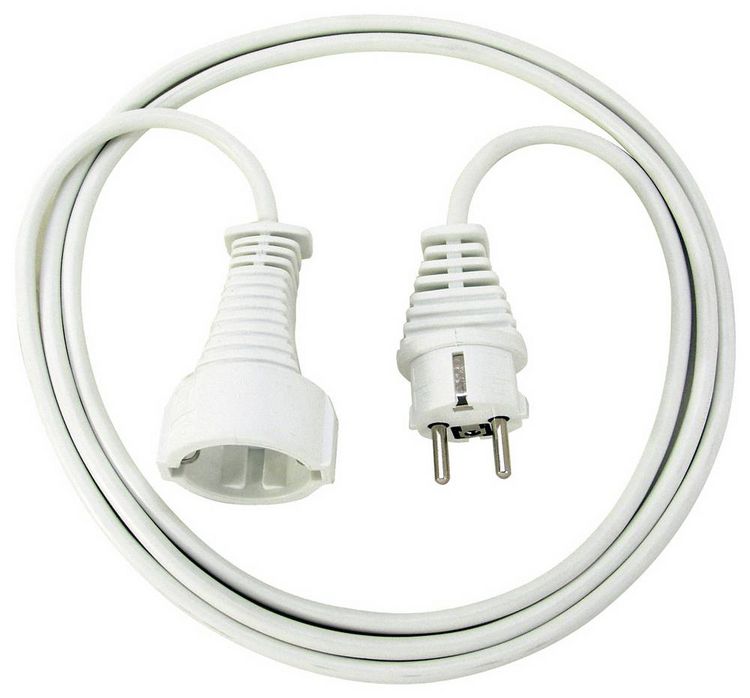 Produktbild: Brennenstuhl 1168430 Strom Verl&auml;ngerungskabel Wei&szlig; 3.00m H05VV-F 3G 1,5mm&sup2;