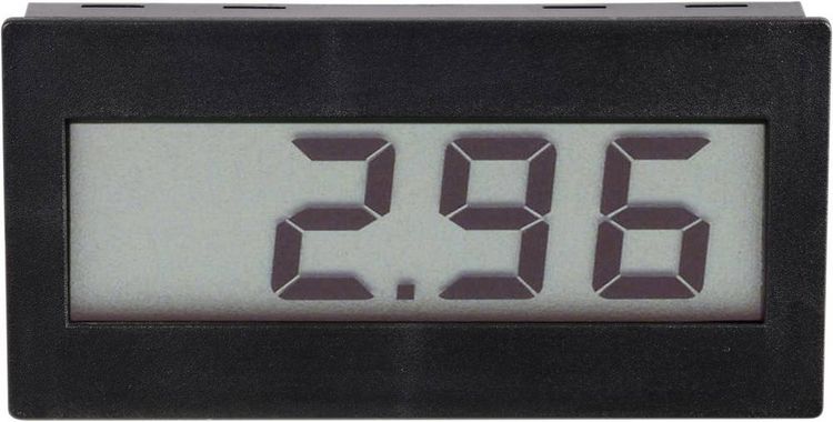 Produktbild: VOLTCRAFT DVM 310 Digitales Einbaumessger&auml;t &plusmn;199.9 mV (beliebig erweiterbar durch Vorschalten von Widerst&auml;nden)