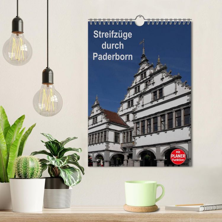 Produktbild: Streifz&uuml;ge durch Paderborn (Wandkalender 2026 DIN A4 hoch), CALVENDO Monatskalender