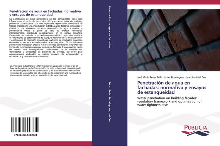 Produktbild: Penetraci&oacute;n de agua en fachadas: normativa y ensayos de estanqueidad