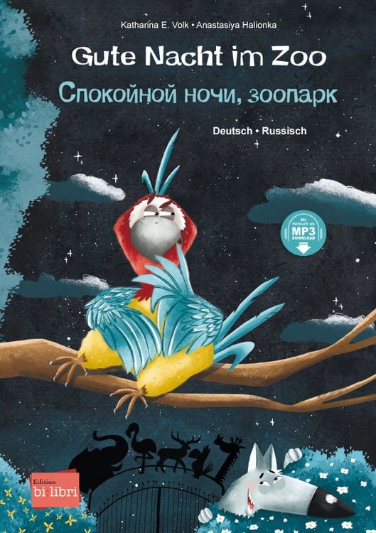 Produktbild: Gute Nacht im Zoo (Deutsch-Russisch)