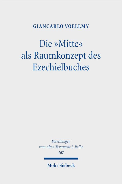 Produktbild: Die "Mitte" als Raumkonzept des Ezechielbuches