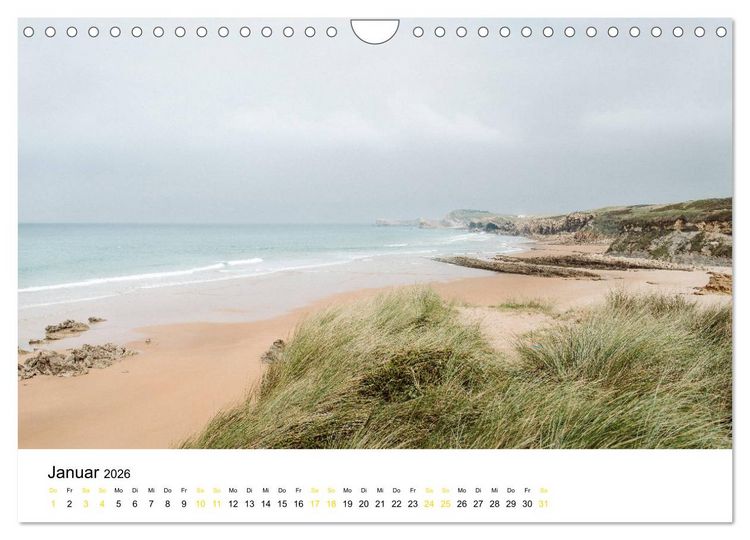 Produktbild: Asturien - Von der K&uuml;ste bis zu den Gipfeln Europas (Wandkalender 2026 DIN A4 quer), CALVENDO Monatskalender