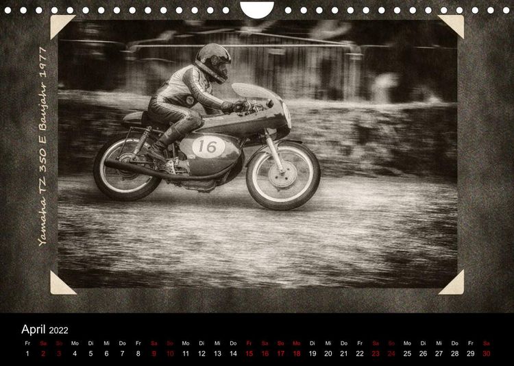 Produktbild: Klassik Motorsport Action (Wandkalender 2022 DIN A4 quer)