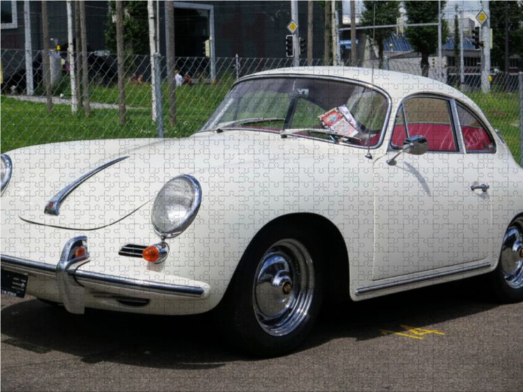 Produktbild: CALVENDO Puzzle Porsche 356 | 1000 Teile Lege-Gr&ouml;&szlig;e 64x48cm Foto-Puzzle f&uuml;r gl&uuml;ckliche Stunden