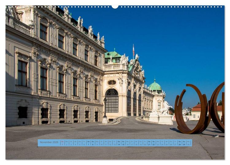 Produktbild: St&auml;dtereise Wien (Wandkalender 2026 DIN A2 quer), CALVENDO Monatskalender