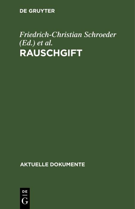 Produktbild: Rauschgift