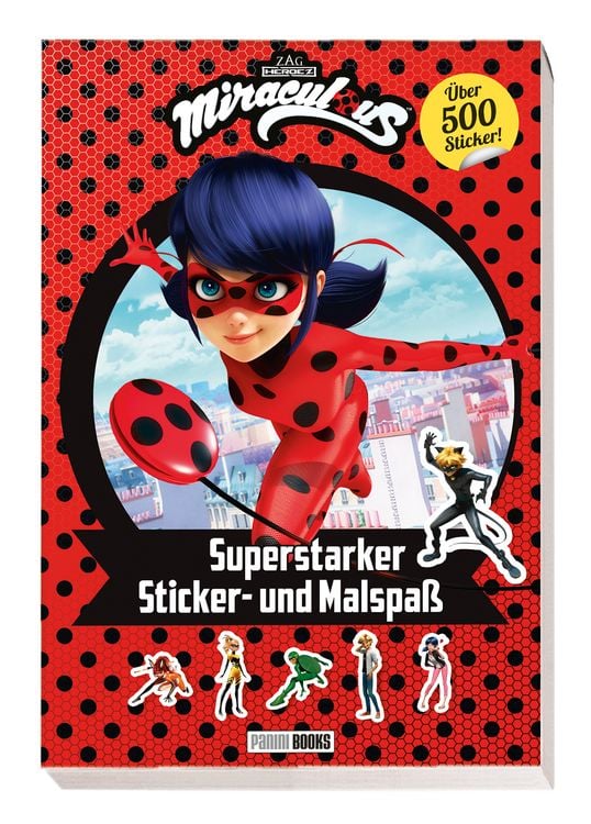Produktbild: Miraculous: Superstarker Sticker- und Malspa&szlig;