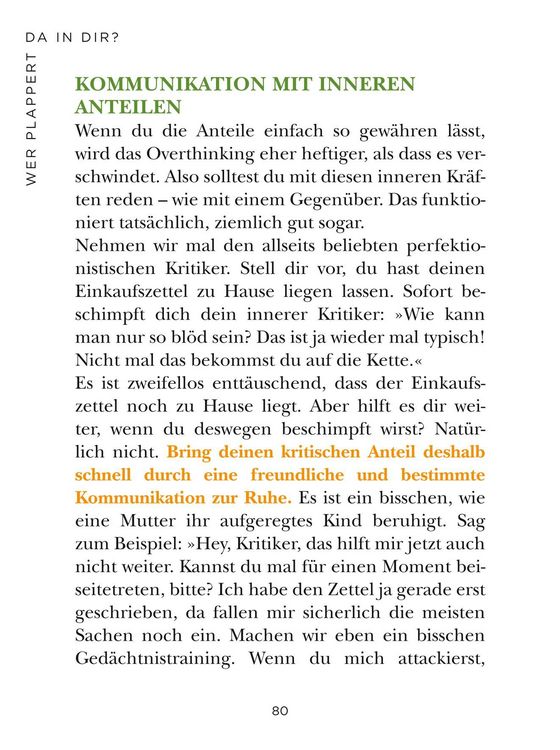Produktbild: Die 1-Minuten-Strategie gegen Overthinking