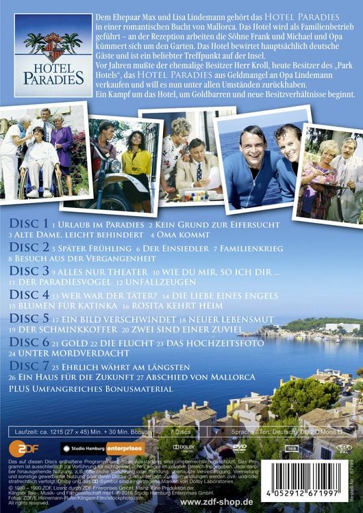 Produktbild: Hotel Paradies - Die komplette Kult-Serie [7 DVDs]