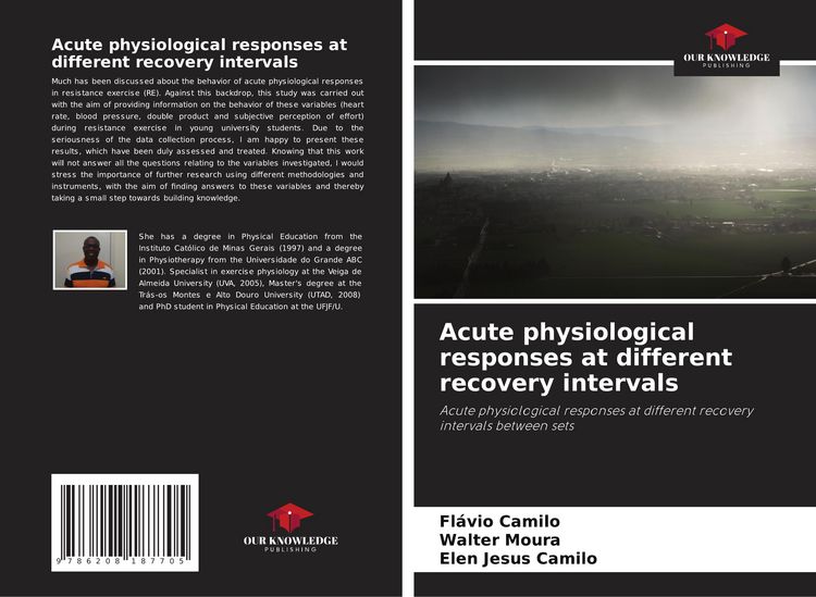 Produktbild: Acute physiological responses at different recovery intervals