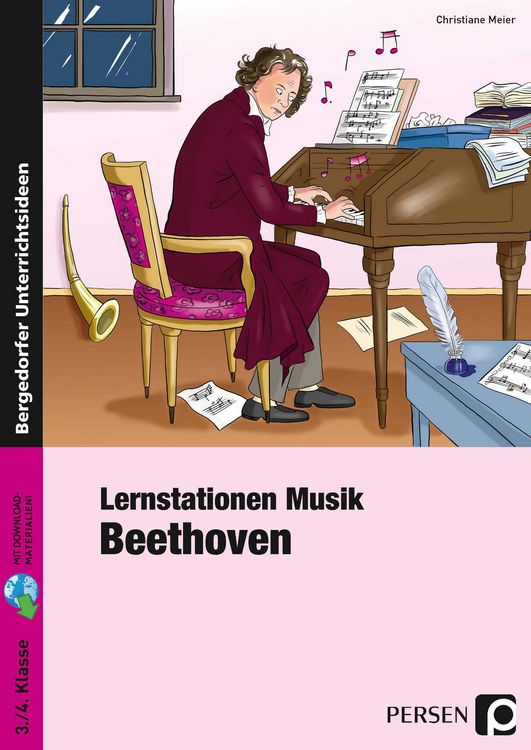 Produktbild: Lernstationen Musik: Beethoven