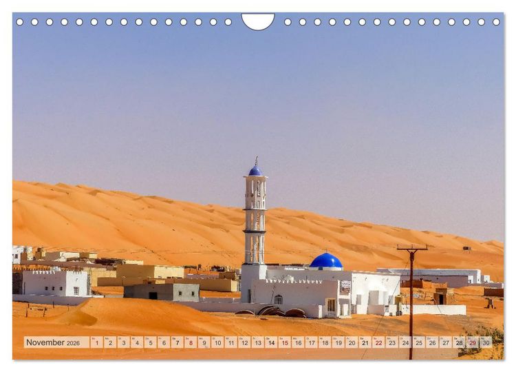 Produktbild: Oman - Historische Perle des Orients (Wandkalender 2026 DIN A4 quer), CALVENDO Monatskalender