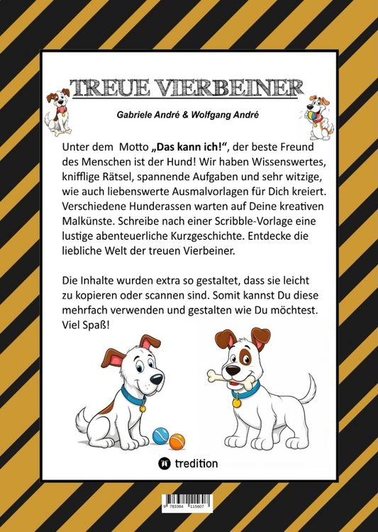 Produktbild: Craftbook - 100 Seiten mit dem Treuen Vierbeiner - Wunderbare Hundemotive - Knifflige R&auml;tsel & Ausfgaben - Wissenswertes - Meine Stroy