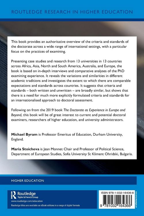 Produktbild: The Experience of Examining the PhD