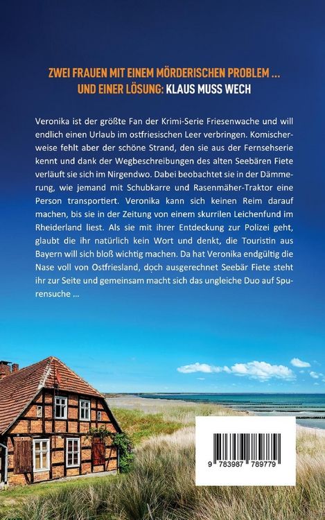 Produktbild: Klaus muss wech | Der humorvolle Cosy Crime aus Ostfriesland