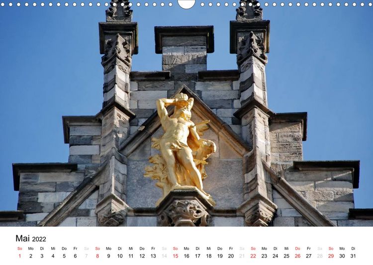 Produktbild: Antwerpen, die fl&auml;mische Hafenstadt (Wandkalender 2022 DIN A3 quer)