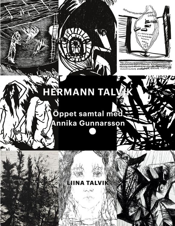 Produktbild: Hermann Talvik - &Ouml;ppet samtal med Annika Gunnarsson
