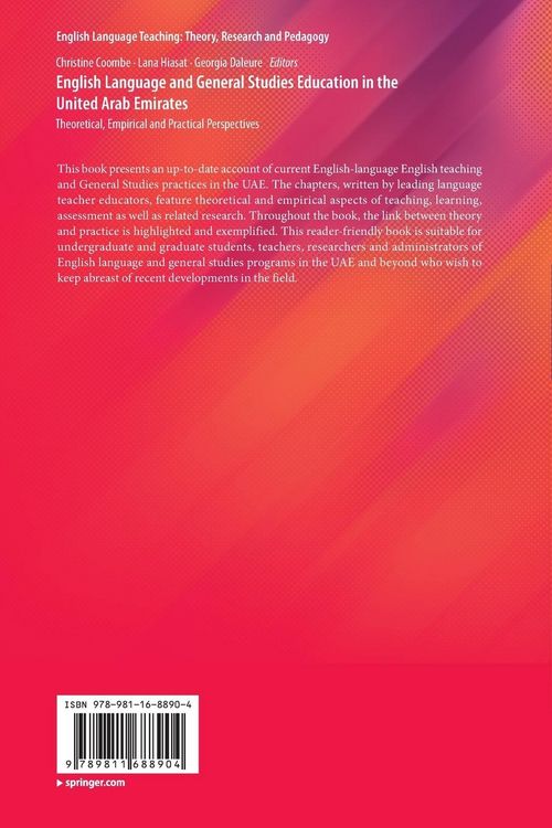 Produktbild: English Language and General Studies Education in the United Arab Emirates