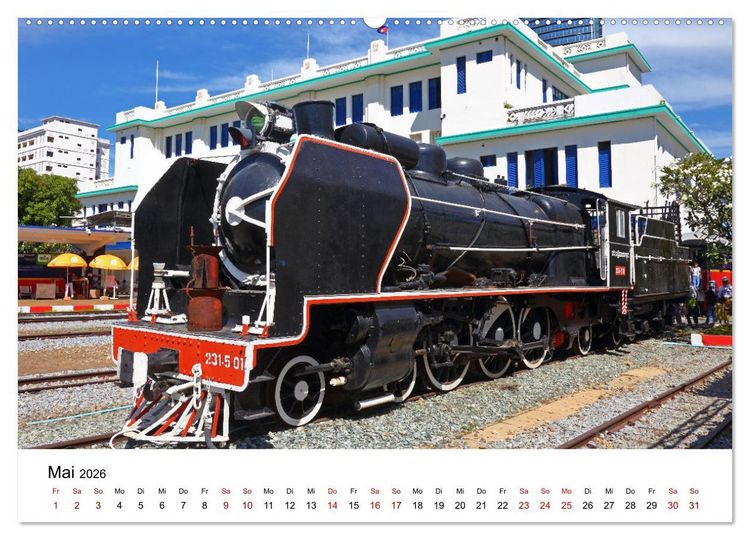 Produktbild: Blickpunkte in Kambodscha (Wandkalender 2026 DIN A2 quer), CALVENDO Monatskalender