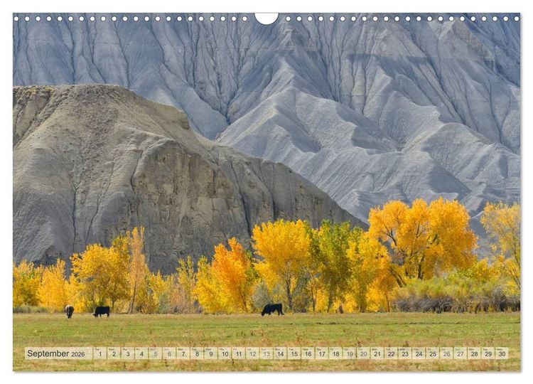 Produktbild: CANYONLAND USA Christian Heeb / UK Version (Wall Calendar 2026 DIN A3 landscape), CALVENDO 12 Month Wall Calendar