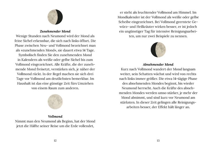 Produktbild: Haushalt und Alltag im Einklang mit dem Mond