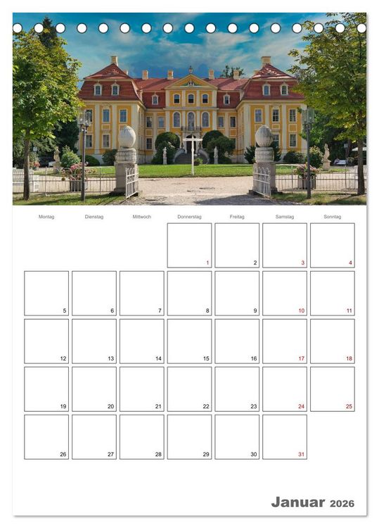 Produktbild: Perlen in der Oberlausitz (Tischkalender 2026 DIN A5 hoch), CALVENDO Monatskalender