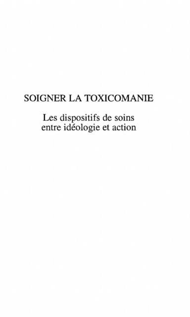 Produktbild: Soigner La Toxicomanie