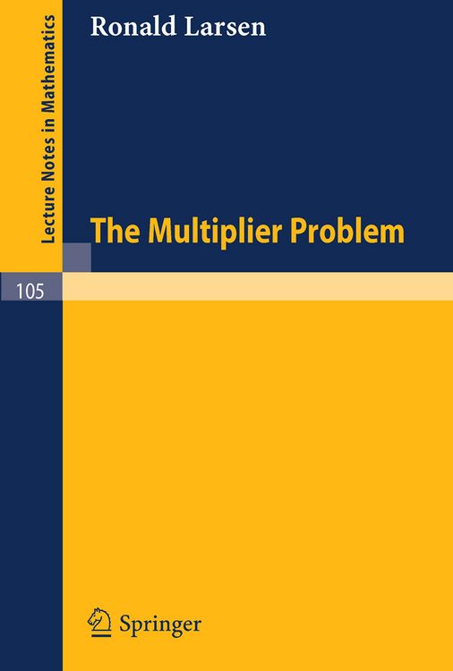 Produktbild: The Multiplier Problem.