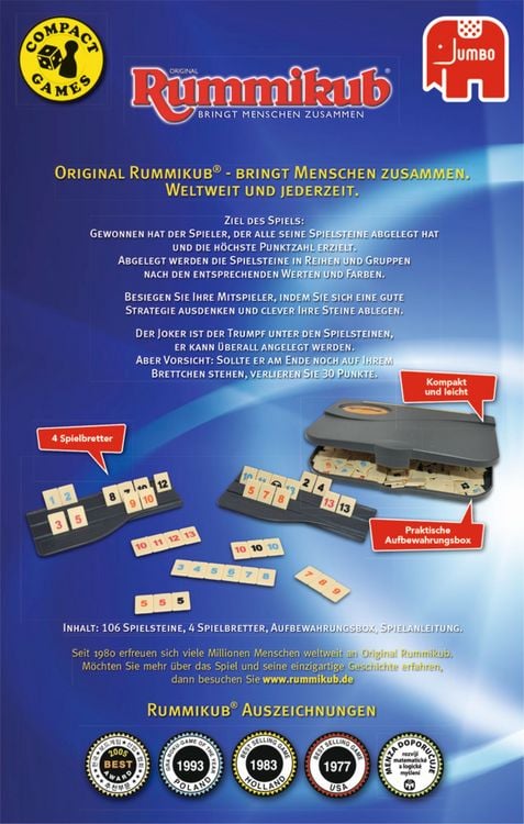 Produktbild: Travel - Rummikub