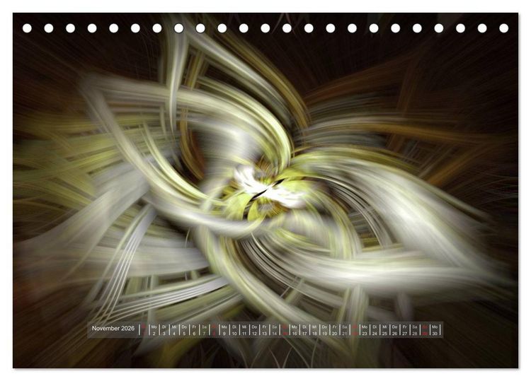 Produktbild: Zen der Farben - Meditative Bilder (Tischkalender 2026 DIN A5 quer), CALVENDO Monatskalender
