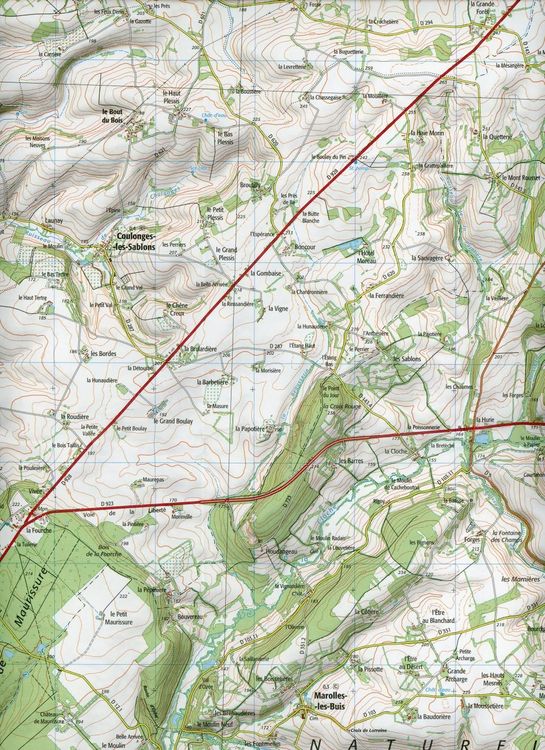Produktbild: Nogent-le-Rotrou - Thiron - Gardais