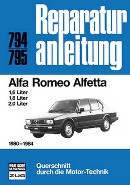 Produktbild: Alfa Romeo Alfetta 1980-1984