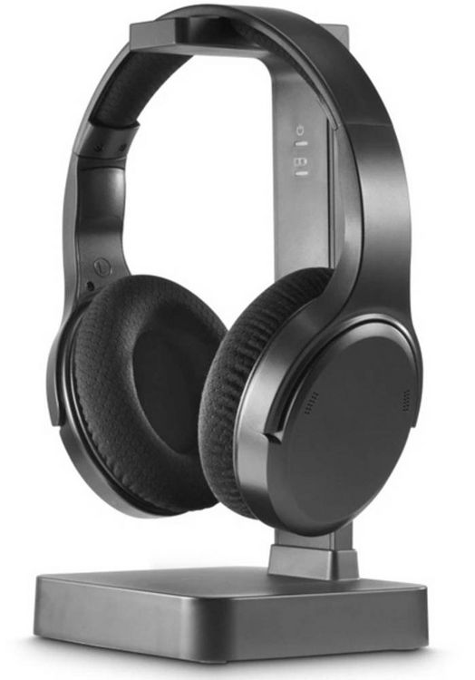 Produktbild: Hama Over Ear Kopfh&ouml;rer Kabellos, Funk, Bluetooth&reg; Schwarz Lautst&auml;rkeregelung TV